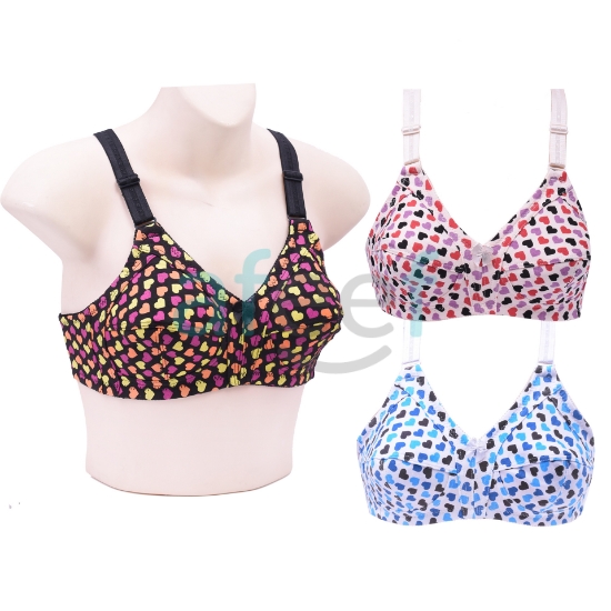 Picture of Bra Regular Soft Cotton Printed Design (W4702_47)