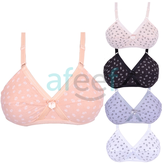 Picture of Raj Fashion Non Padded Printed Design Bra (155)