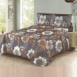Picture of Single Fitted Printed Bed Sheet With 1 Pillow Cover (SBF101) 