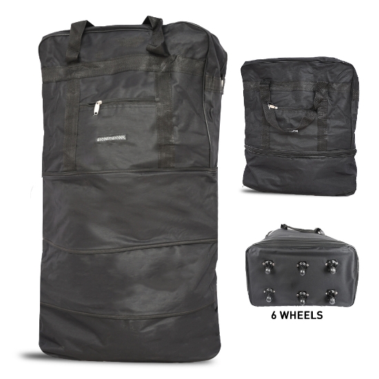 Picture of Expandable Duffle Bag 6 Wheels Assorted Colors 36 Inch (DF35) 