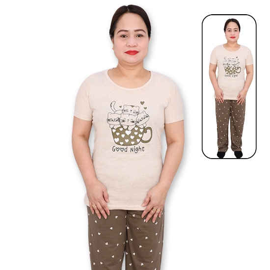 Picture of Women Half Sleeves Pajama Set Made In India (PS9)  