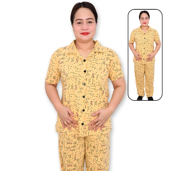 Picture of Printed Button Pajama Set (PB5) 