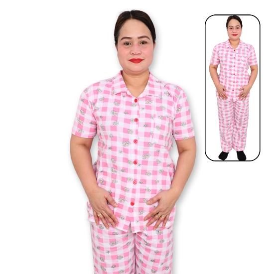 Picture of Printed Button Pajama Set (PB7) 