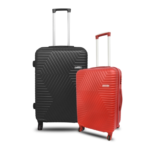 Picture of Stylish Fiber Luggage with 4 Wheels 24/28 Inches Set of 2 Pieces (S035)