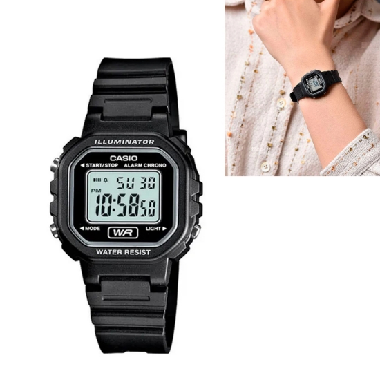 Picture of  CASIO Youth- Digital Watch - For Boys & Girls (LA-20WH-1ADF)