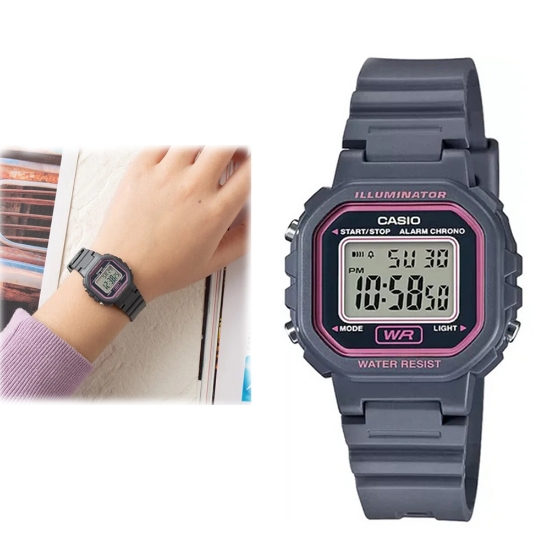 Picture of Casio Womens Digital Watch (LA-20WH-8ADF )