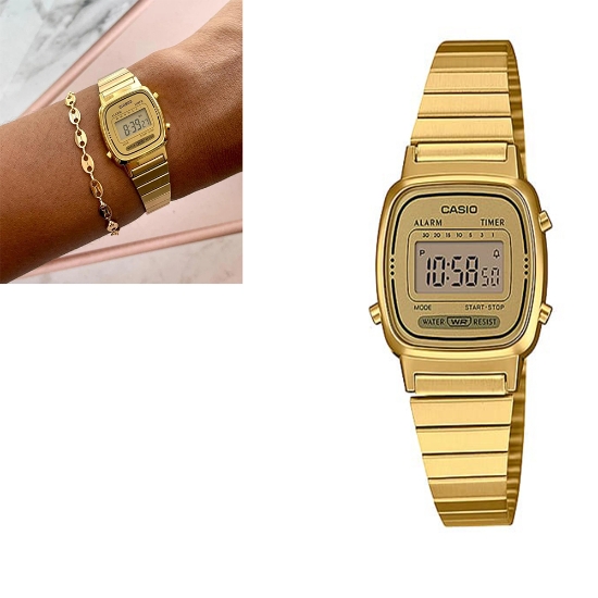 Picture of Casio Womens Digital Watch (LA670WGA-9DF )      