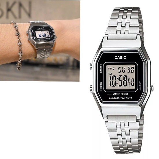 Picture of Casio Womens Digital Watch (LA680WA-1DF )     