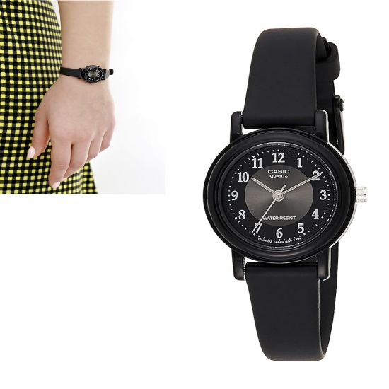 Picture of Casio Analog Black Rubber Strap Women's Watch  (LQ-139AMV-1B3LBF) 