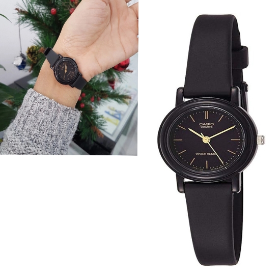 Picture of Casio Analog Black Rubber Strap Women's Watch  (LQ-139AMV-1ELdF)   