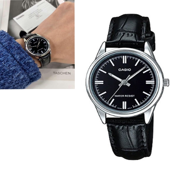 Picture of Casio Leather Strap Watch For Women  (LTP-V005L-1AUDF)