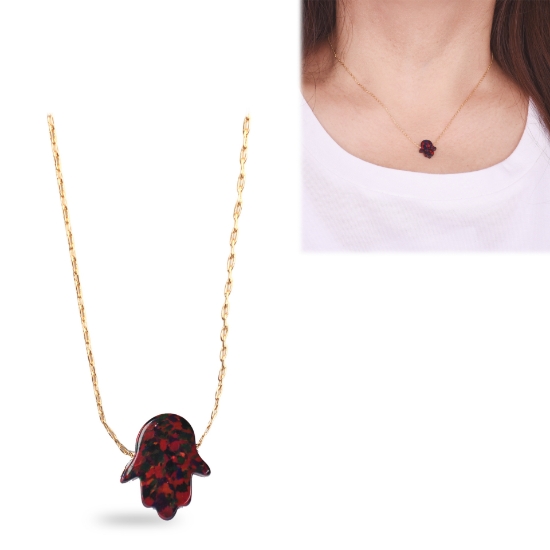 Picture of Hamsa Choker Shape Necklace (P3)