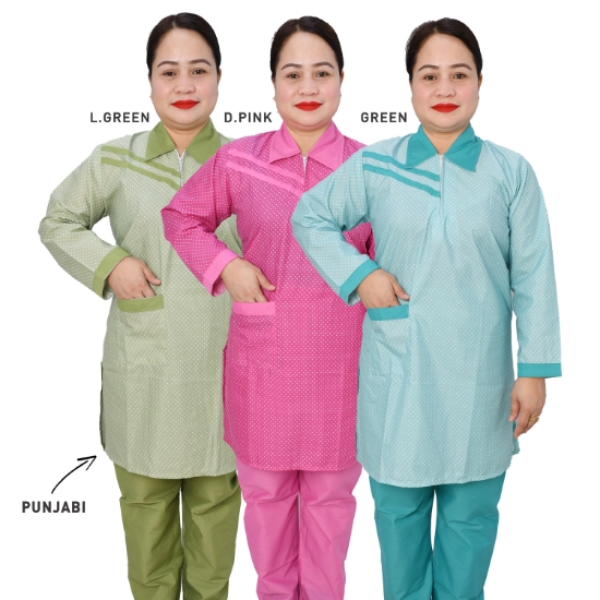 Picture of Domestic Worker Uniform TETRON Punjabi  (L-C-HL-271T) 