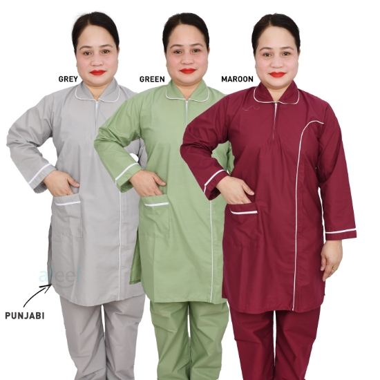 Picture of Domestic Worker Uniform TETRON Punjabi  (L-C-HL-285T) 