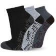 Picture of Ankle Socks Set Of 3 Pair Assorted Colors (AS84)  