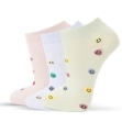 Picture of Ankle Socks Set Of 3 Pair Assorted Colors  (AS67)  