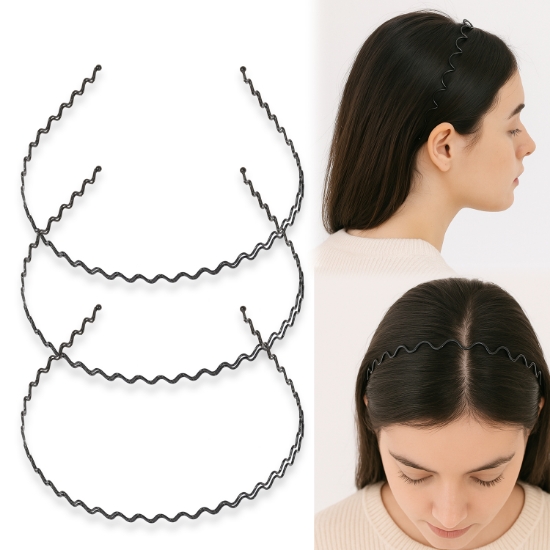 Picture of Metal Hair Band Set of 3 Pieces  (HA20) 