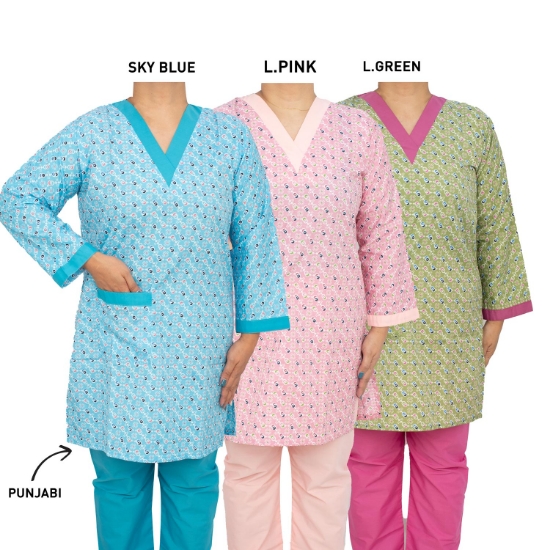 Picture of Domestic Worker Uniform TETRON Punjabi  (L-V-HL-91T)   